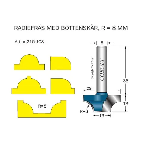 Cobolt 216-108 Radiefräs Köp online